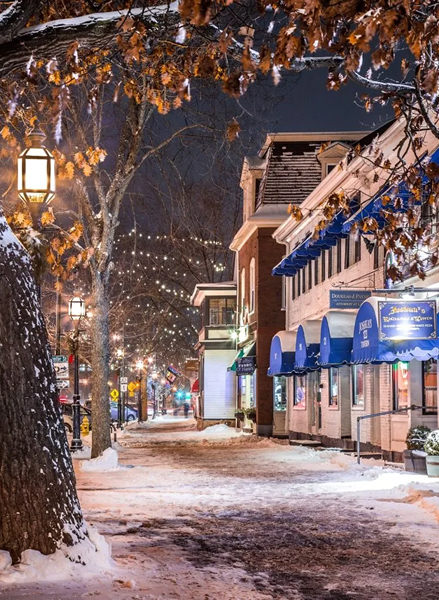 Brunswick Maine Winter